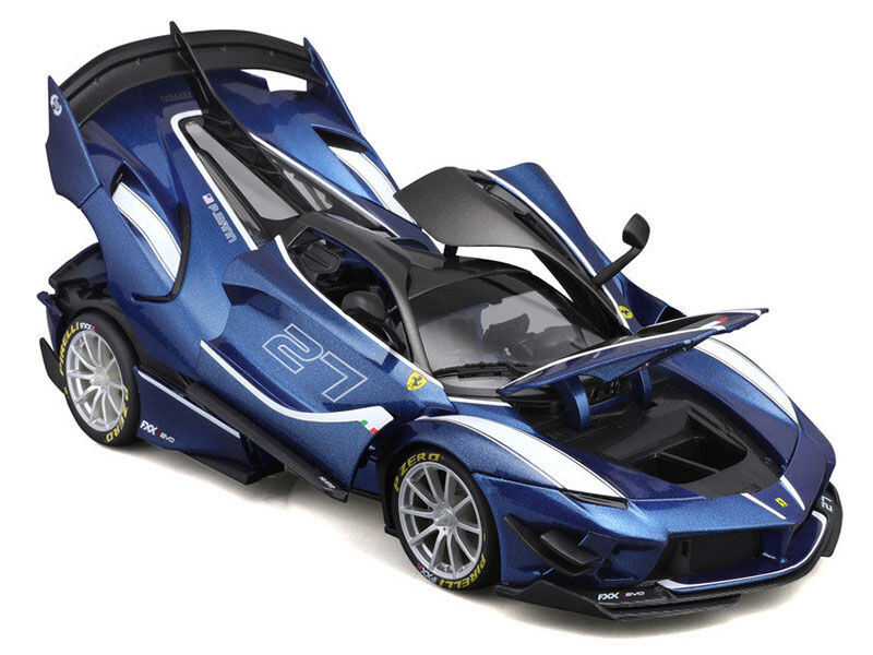 Bburago Ferrari FXX-K EVO nr.27 Blue 1:18 